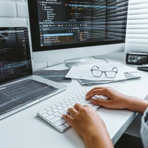 Developing programmer Development Website design and coding technologies